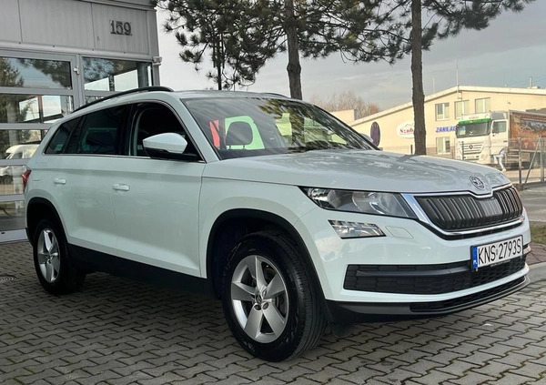 Skoda Kodiaq cena 84900 przebieg: 168330, rok produkcji 2017 z Gołańcz małe 154